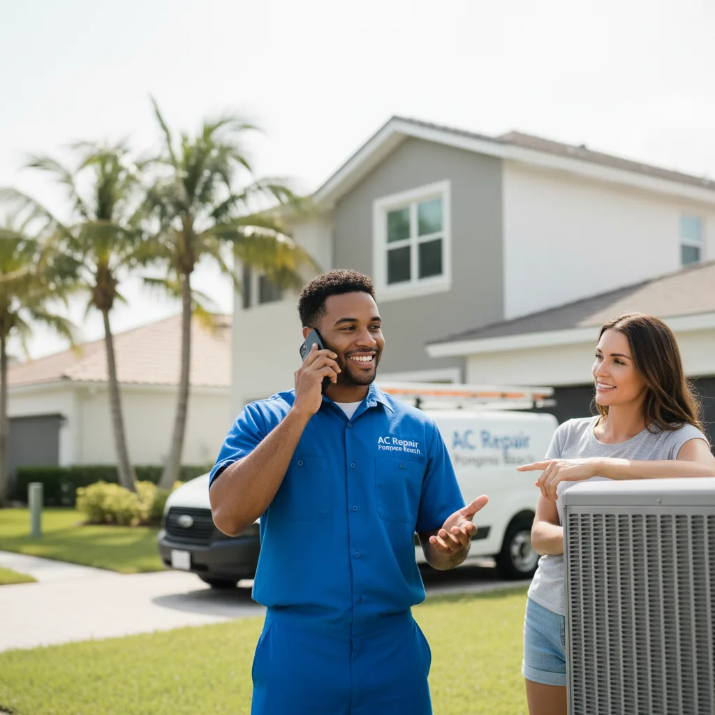 AC Repair Pompano Beach customer support in Mertztown